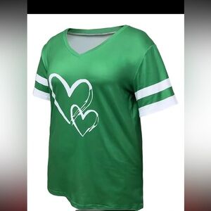 Green heart top